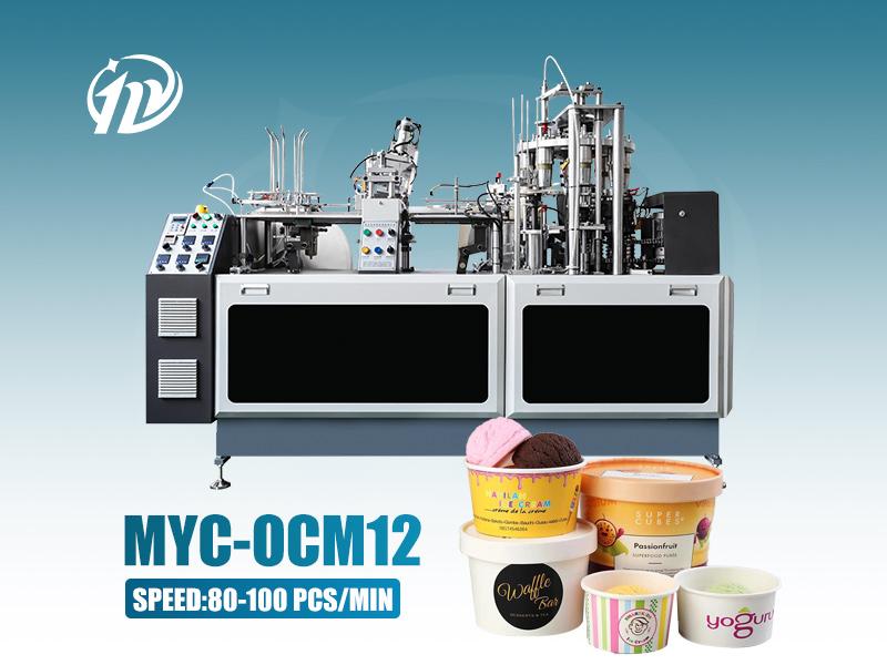 MYC-OCM12 Simple Ice Cream Cup and Bowl Forming Machine