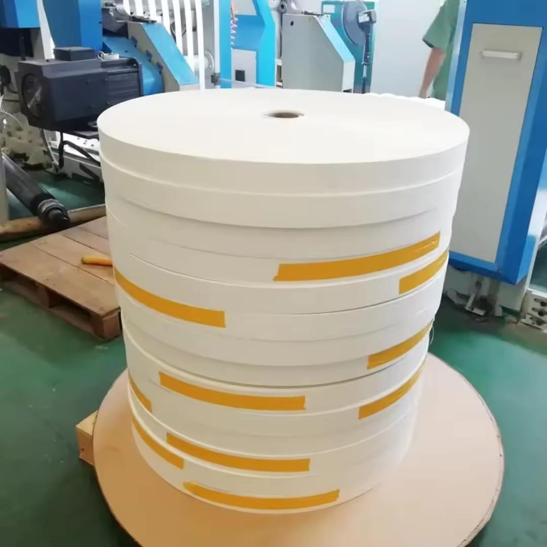 Custom Paper Cup Raw Material  PE Coated Paper Bottom Roll for Paper Cups Making