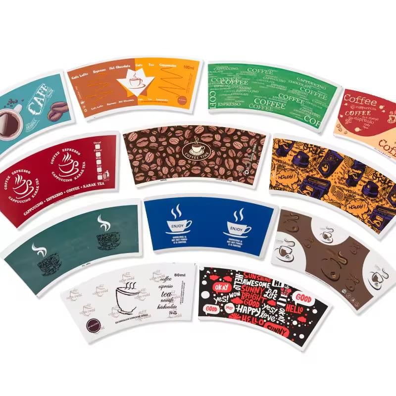 PE Coated Paper Cup Fan Raw Material For Making Disposable Paper Cups