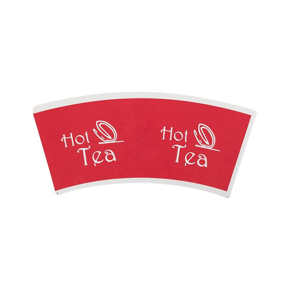 Single Wall Paper Cup Fan Food Grade PE Coated Cup Paper Fan