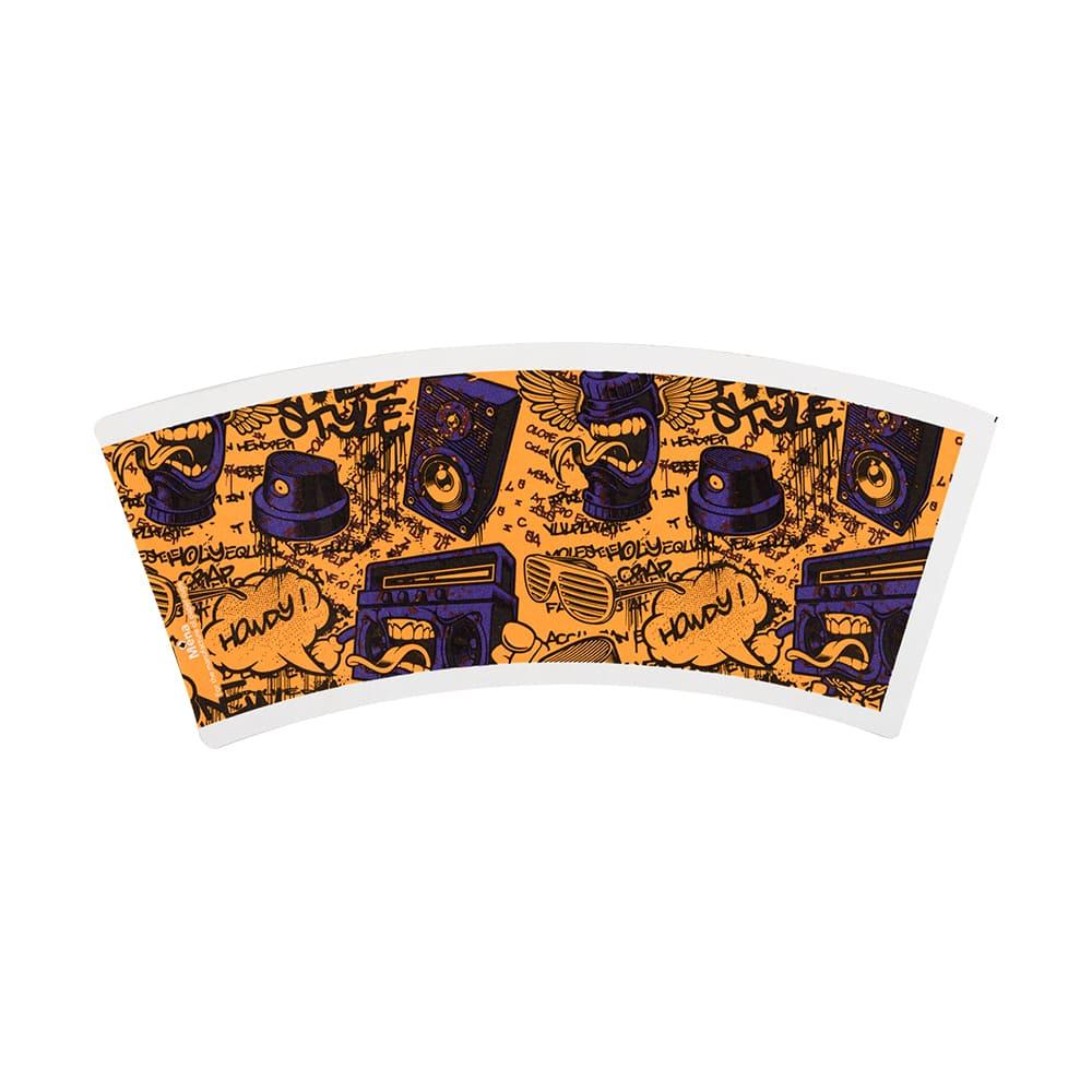 Eco Friendly Paper Cup Raw Material Single Double Wall PE Coated Paper Cup Fan For Disposable Cups