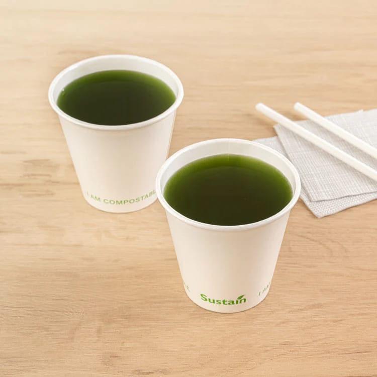 Paper Tea Cup with Leakproof Lid Option