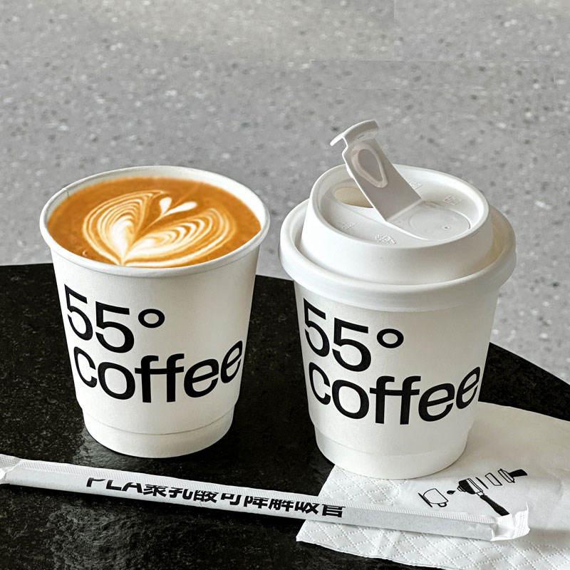 Disposable Coffee Paper Cup for Takeaway Orders