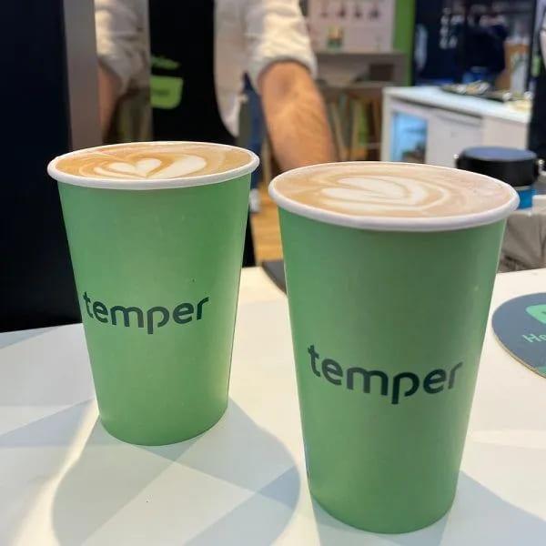 Kraft Coffee Paper Cup with Natural Look