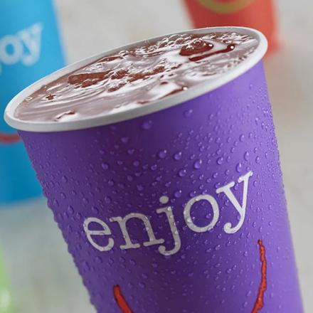 Disposable Cold Drink Paper Cup for Takeaway Service