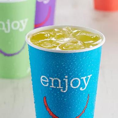 Kraft Cold Drink Paper Cup with Natural Appearance