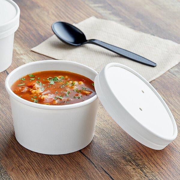 Soup Paper Cup for Hot Food Takeaway