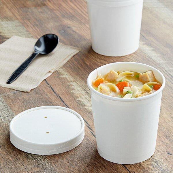 Stylish Printed Soup Paper Cup for Modern Outlets