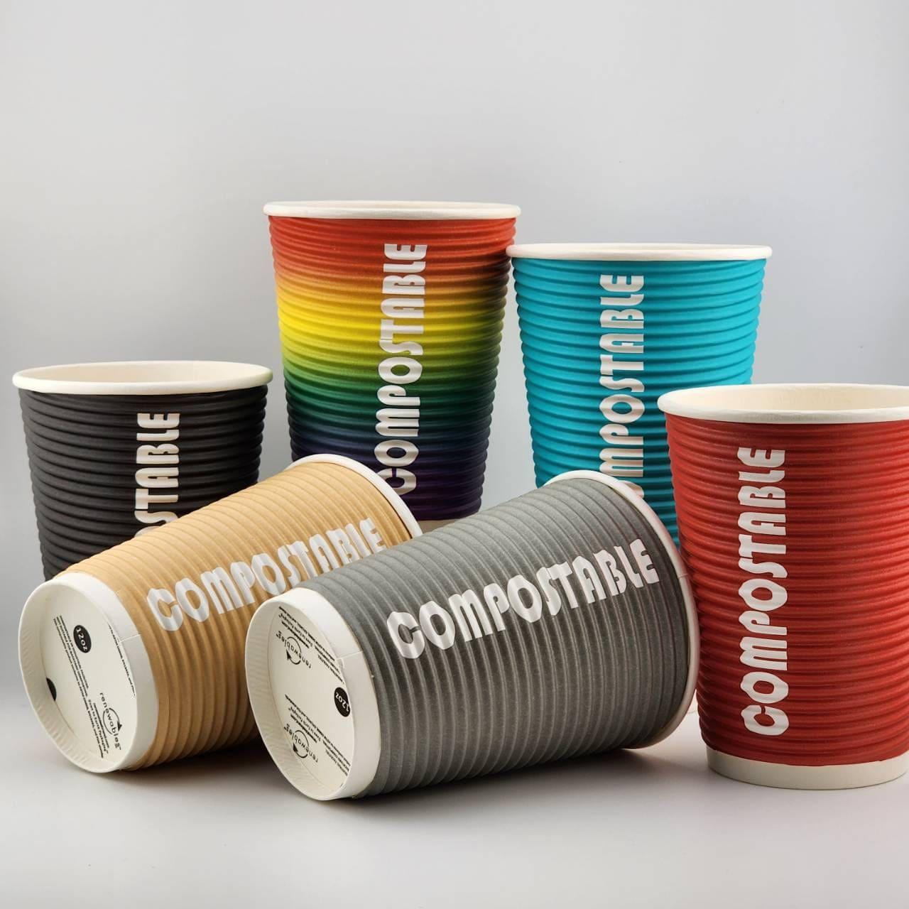 Ripple Paper Cup for Vending Machines