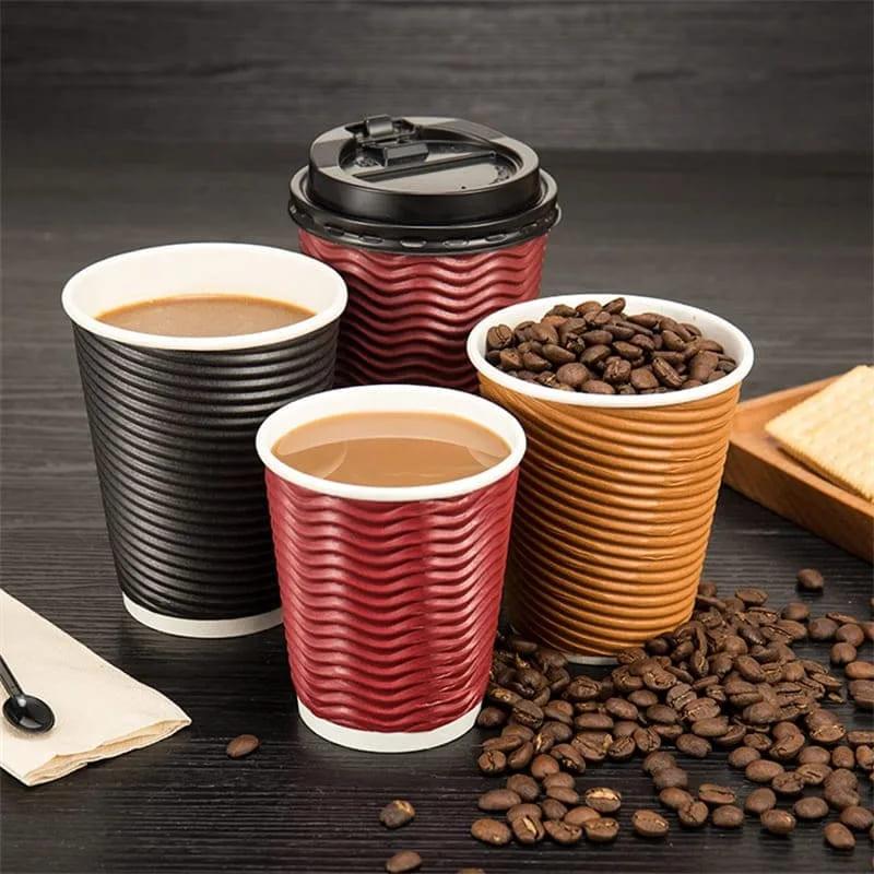 Ripple Paper Cup for Cold Beverages