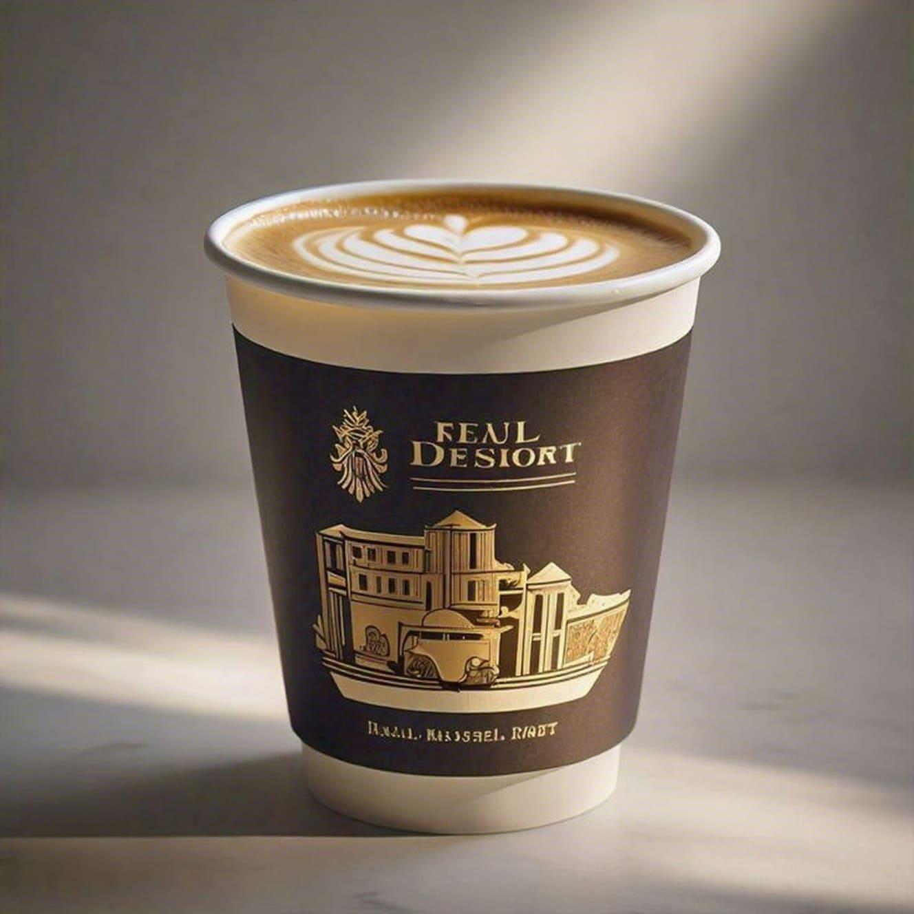 Hollow Cup for Coffee, Tea, and Hot Chocolate