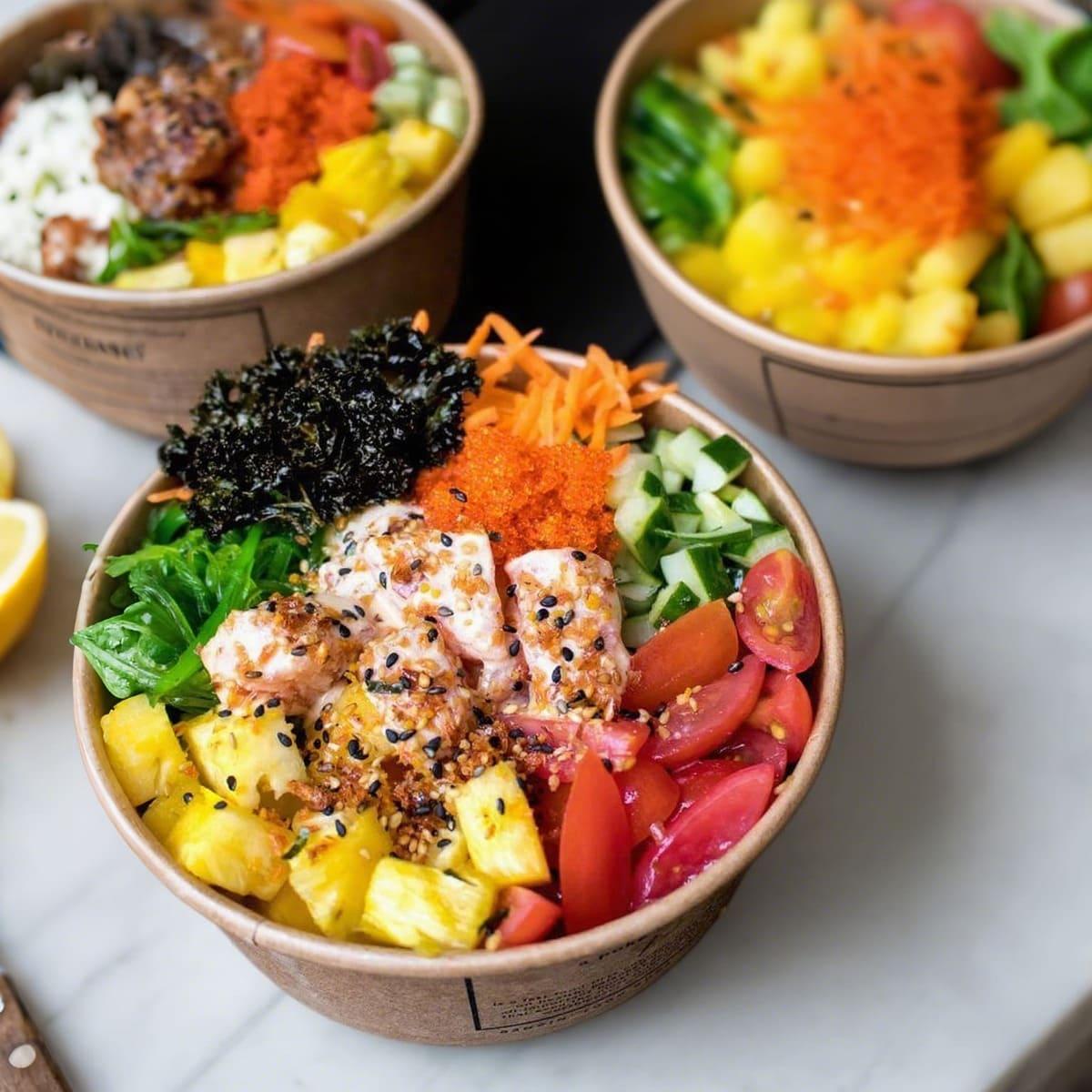 Custom Print Salad Paper Bowl Making