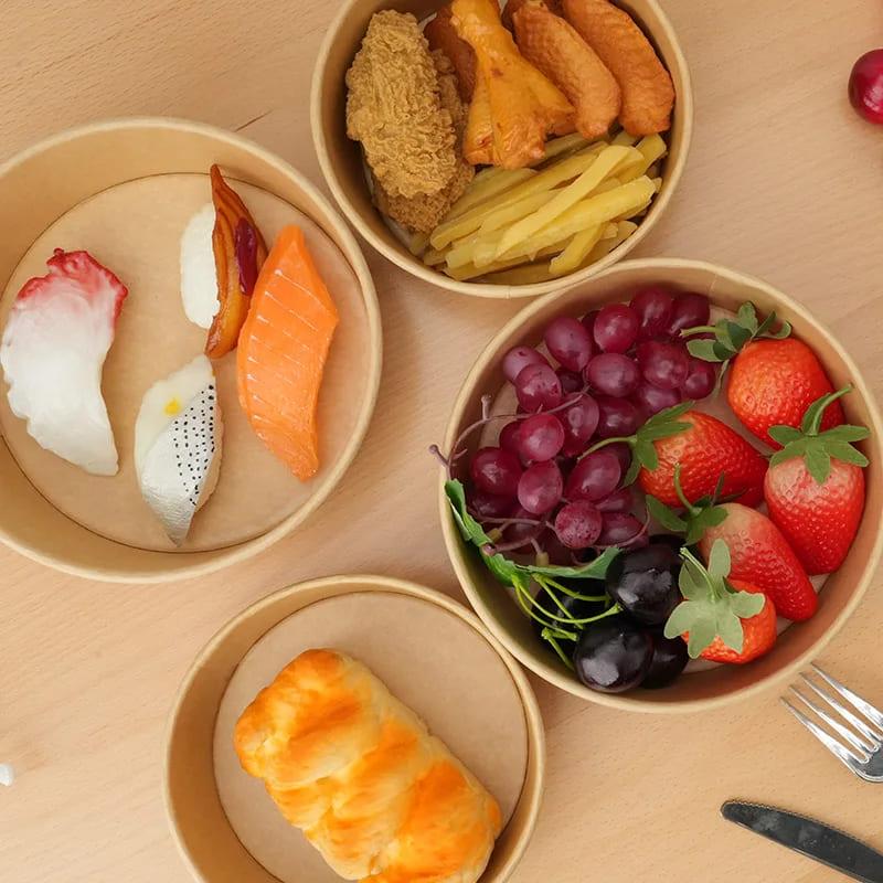 Disposable Fruit Paper Bowl Making