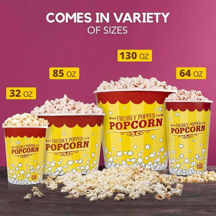 Stylish Printed Popcorn Bucket for Events and Parties