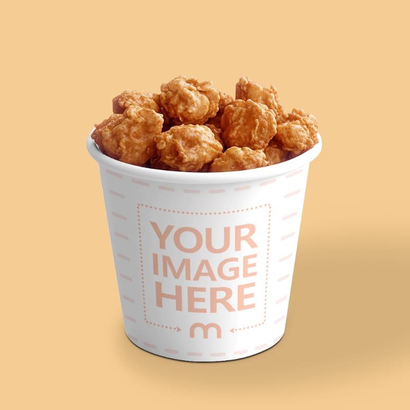 Large Size Fried Chicken Bucket