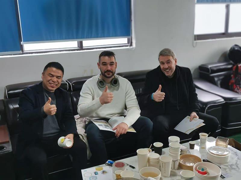 Serbian customers visit