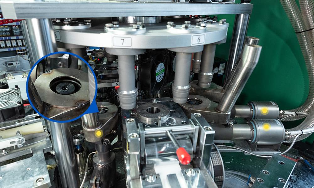 3 PCS Bottom Hot Air Pre-Heaters