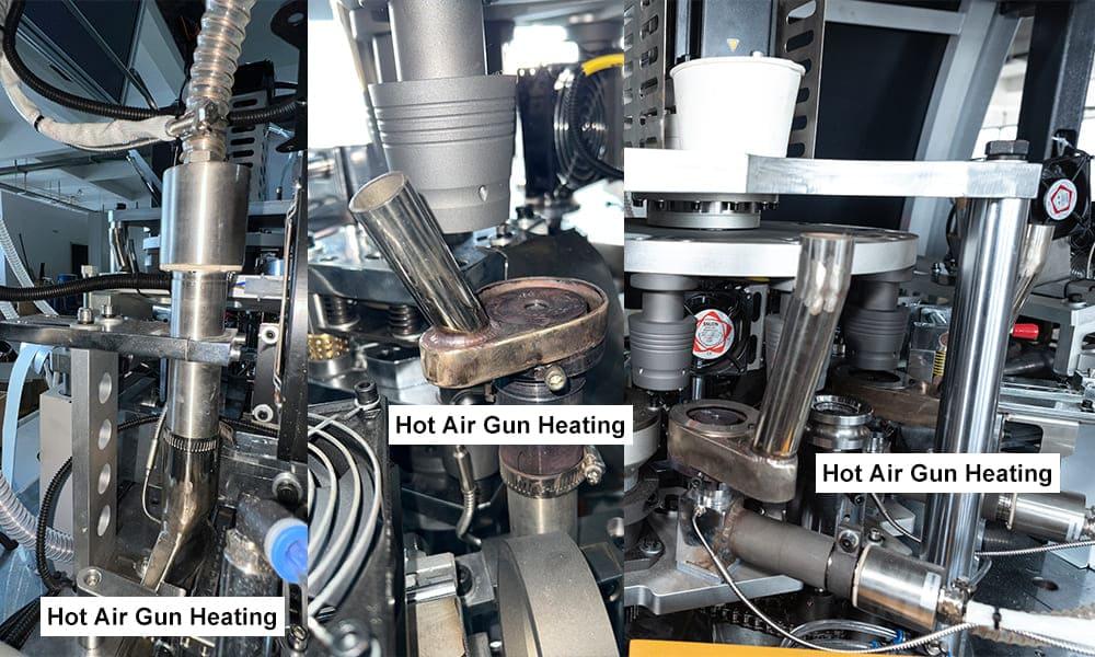 4 PCS Bottom Hot Air Pre-Heaters