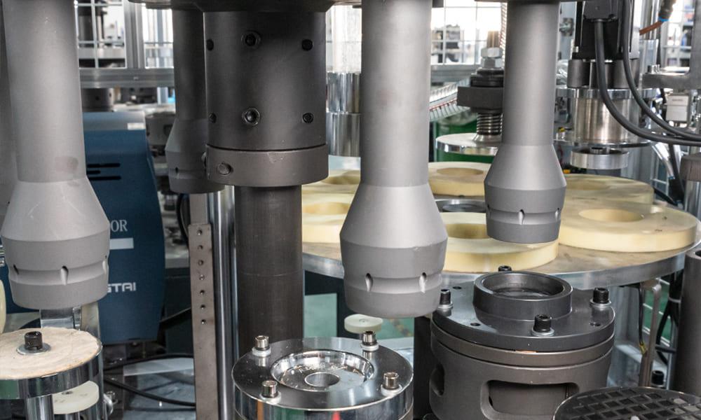 Folding Heater And Bottom Knurling Unit