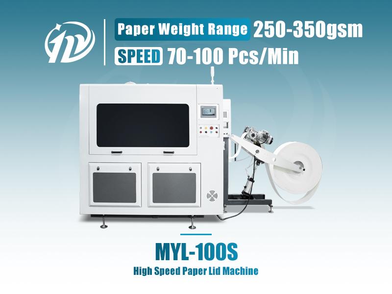 MYL-100S High Speed Paper Lid Machine