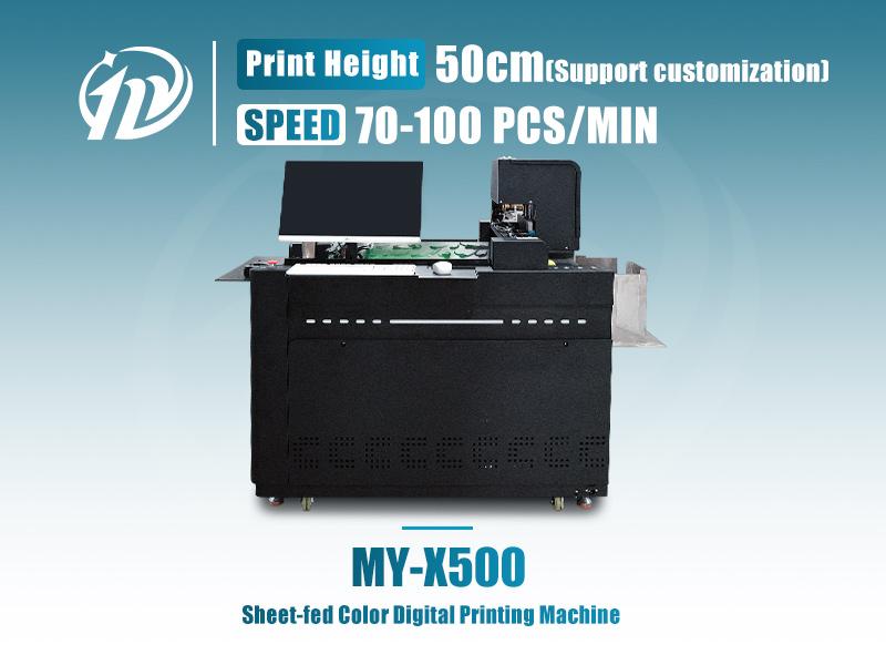 MY-X500 Sheet-fed Color Digital Paper Cup Printing Machine
