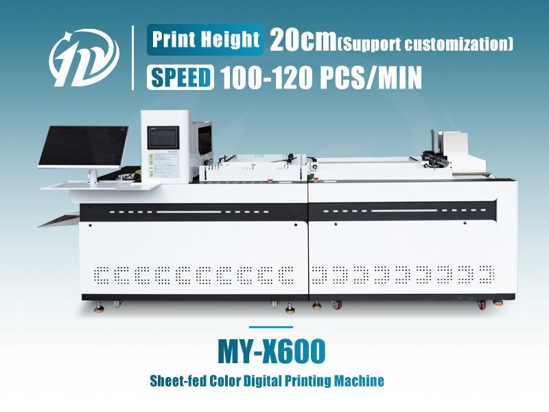 MY-X600 Sheet-fed Color Digital Paper Cup Printing Machine