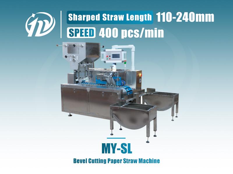 MY-SL Bevel Cutting Paper Straw Machine
