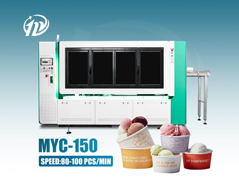 MYC-150 High-Speed Ice Cream Cup Making Machine