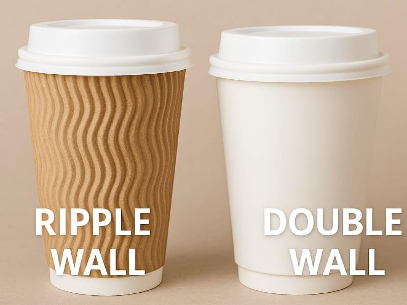 How is the double Wall paper cup production line composed?