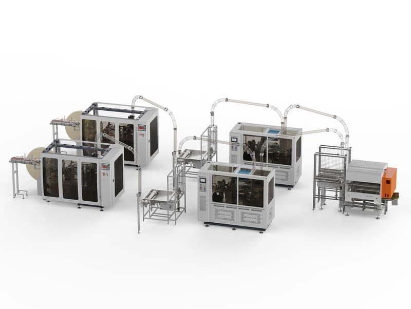 16oz & 22oz Double Wall Milk Tea Cup Production Line in Vietnam