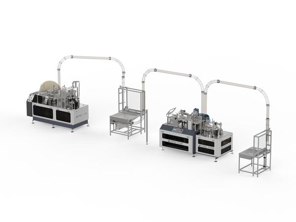 12oz corrugated and hollow double-wall paper cup production line