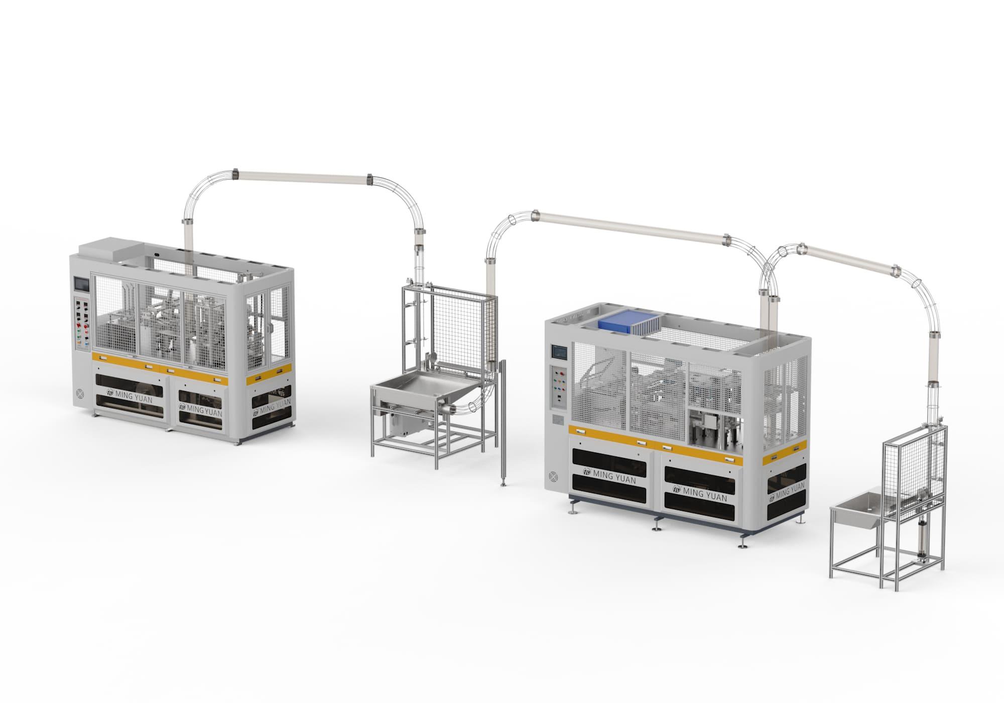 A case study of a customized 8oz double-wall paper cup production line for a Belarusian client.