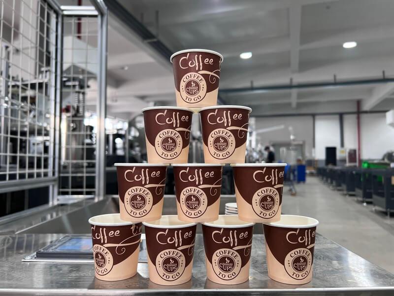 MYC-OCM100 Simple model coffee cup making machine solution in Senegal