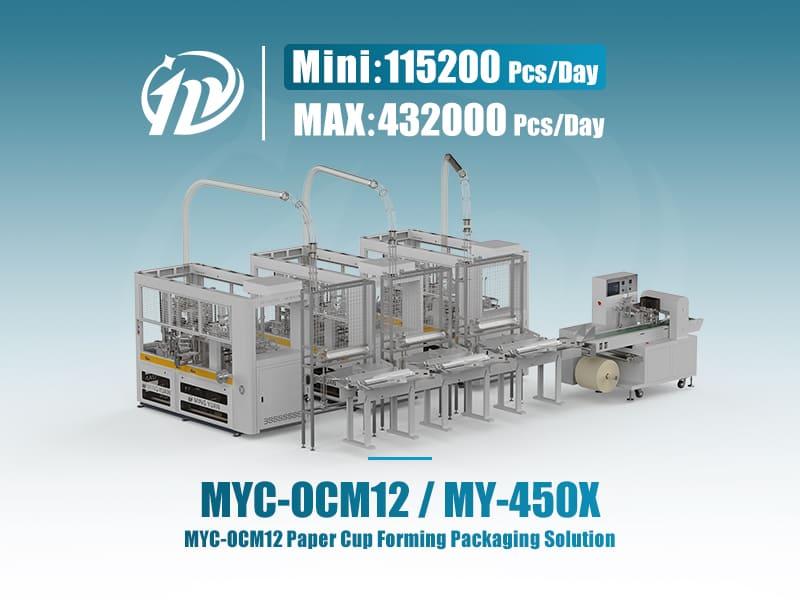 Three MYC-OCM12 Paper Cup Production Machine And Packaging Line Catalog