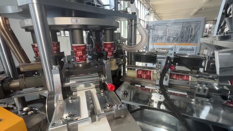 MYC-120 Paper Cup Machine Running Video