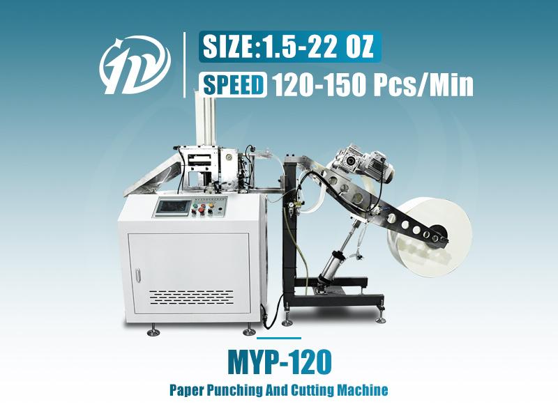 MYP-120 Paper Punching And Cutting Machine