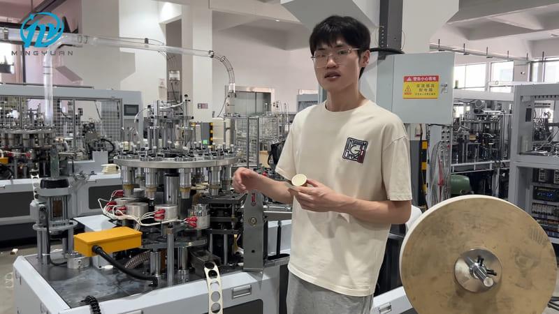 Introduce to MYC-OCM100 simple model paper cup making machine solution