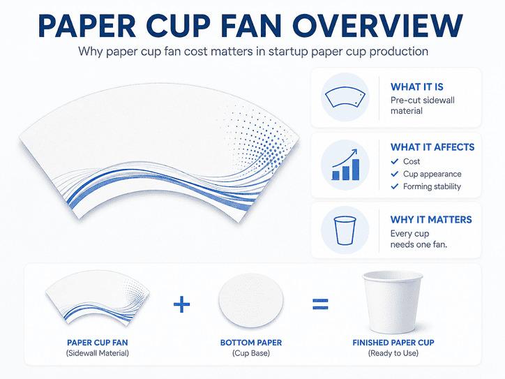 How Does Paper Cup Fan Cost Affect Finished Cup Profit?