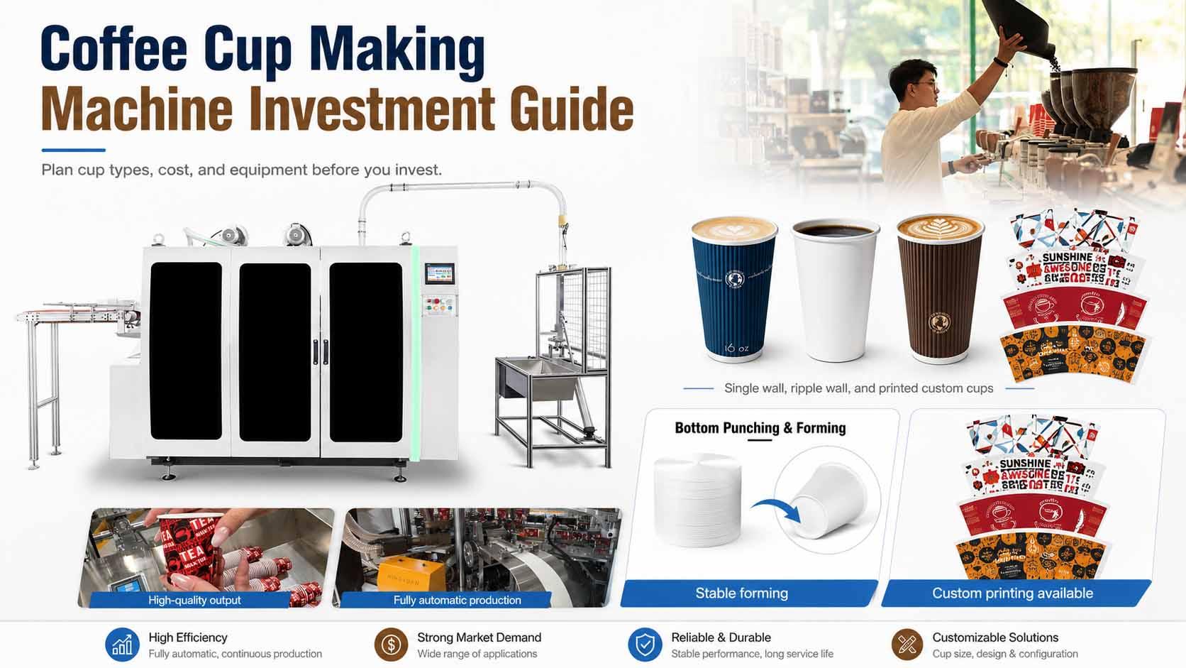 How Should Buyers Choose a Coffee Cup Making Machine?